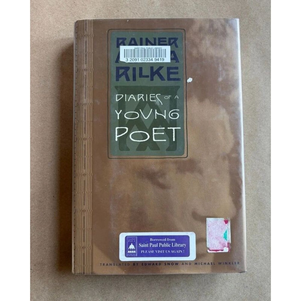 Rainer Maria Rilke Diaries of a Young Poet Norton Hardcover Snow Winkler Trans
